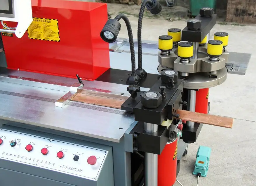 
JPMX-303ESK 3 in 1 Hydraulic Copper Busbar Bending Machine for Switchboards 
