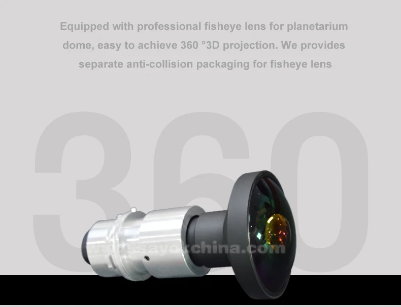 Sayok 6500LM Portable Inflatable Planetarium with 1 Year Warranty and 4 Wheels for HD Fulldome Projection