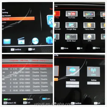 best hd satellite decoder openbox A5s support IPTV+IKS+Youtube+3G