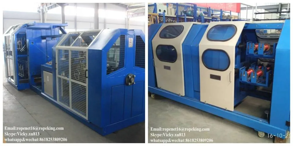 Twisted Automatic Rope Machine Jute Yarn Nylon Cotton Cord Making Machine/plastic Rope Making Machine