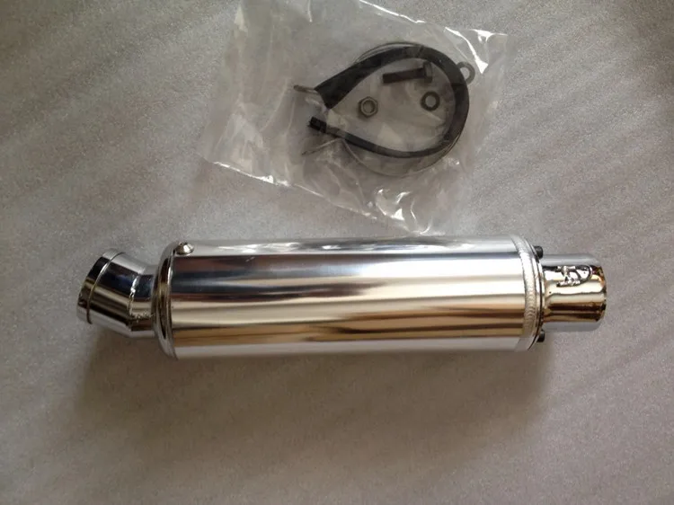 JPMotor Универсальный 51 мм Алюминиевый велосипед глушитель