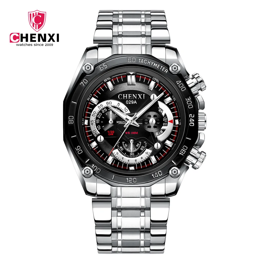 Chenxi Cx-029a Mens Fashion Stainless Steel Watch High Quality 
