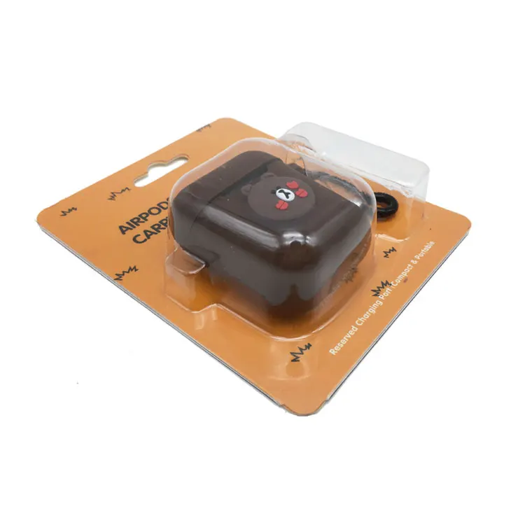 Apple Airpods, чехол для зарядки, упаковочная коробка, карточка с пластиковым блистером, Противоударные Защитные коробки для переноски