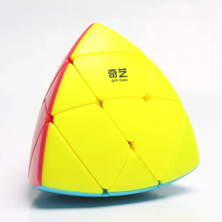 Qiyi Mastermorphix Triangle XieZhuan Megamin Stickerless Magic Speed Cube Set Packing Gift Educational Toys for Kids