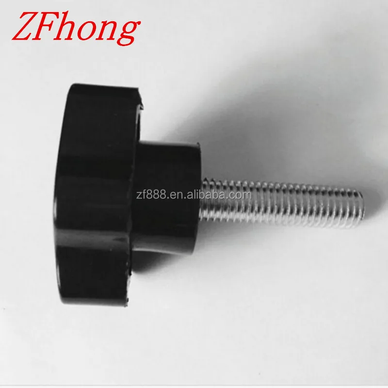 M4 M5 M6 M8 M10 Star Decorative Plastic Head Hand Tightening Knob Screw