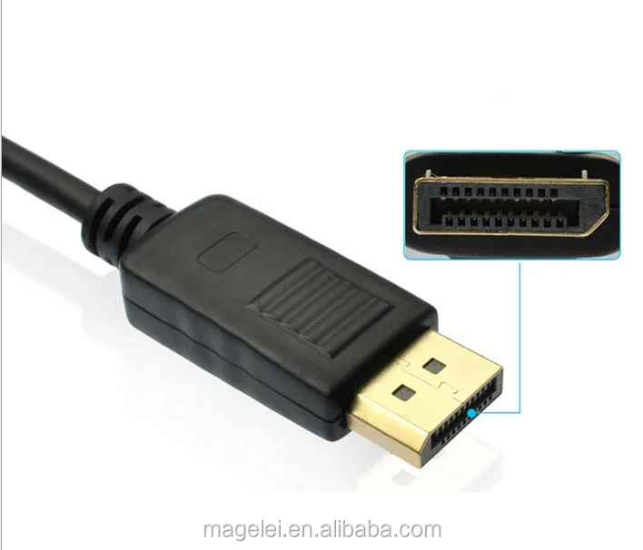 Displayport DP to VGA Adapter Converter Cable for macbook to HDTV