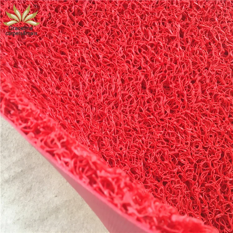 Quality Guarantee Popular Custom Design Pvc Coil Mat Roll Noodle Mat Floor Mat
