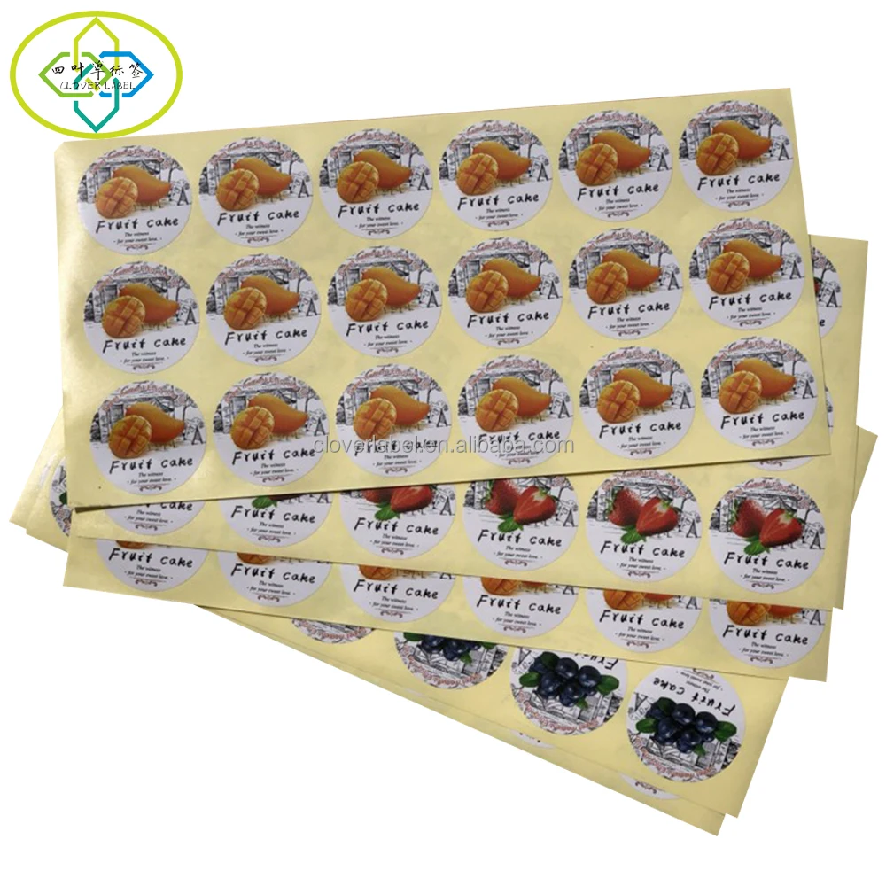 Etiquettes Autocollantes Rondes En Papier Personnalisees Brillantes Pour Emballage De Gateaux Aux Fruits Pieces Buy Autocollant Rond Autocollant En Papier Rond Autocollant En Papier Pour Gateau Product On Alibaba Com