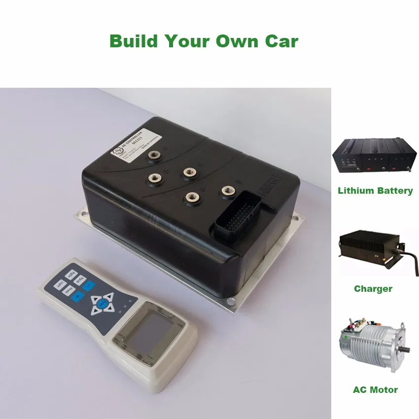 SHINEGLE 5kw EV Car Conversion Kit for Golf Cart With AC Motor Controller Converter Drive System