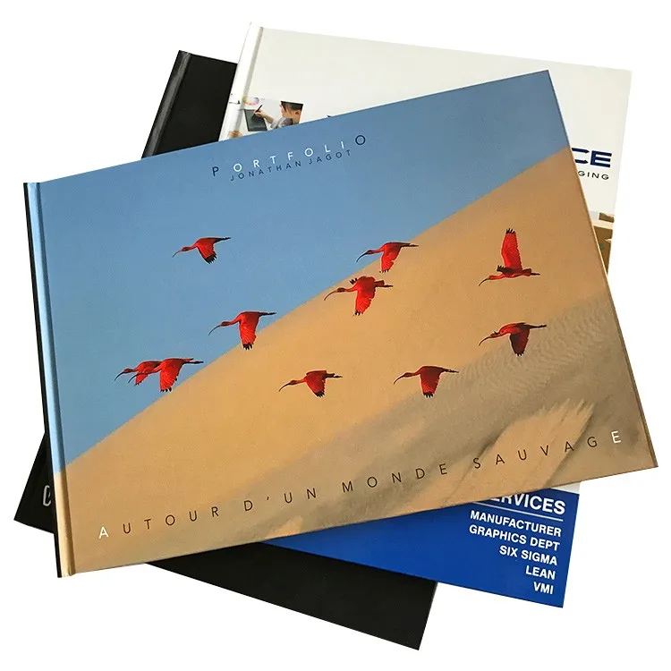 Изготовленный на заказ Печать красочные печать книг в твердом переплете