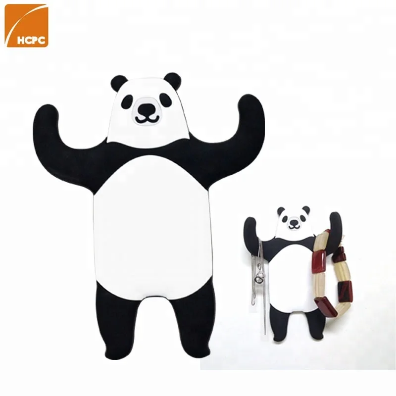 Wholesale and Retail Adhesive Dog Design Key Hooks Gift Promotion Animal Wall Hooks