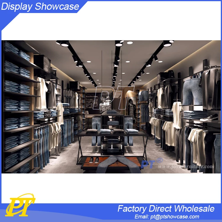 Clothing Shop Vitrine Display Ideas For Clothing Store Retail Modern - Buy Wholesale Clothing Store Retail Shop Vitrine Display,Clothing Display Product on Alibaba.com
