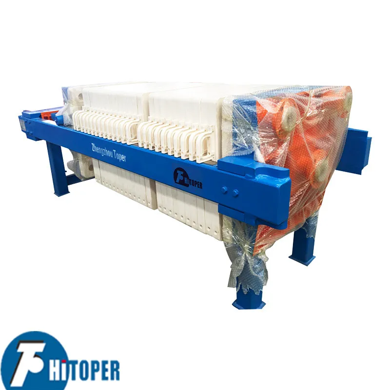 Filter Press Machine Used for Spirulina Treatment
