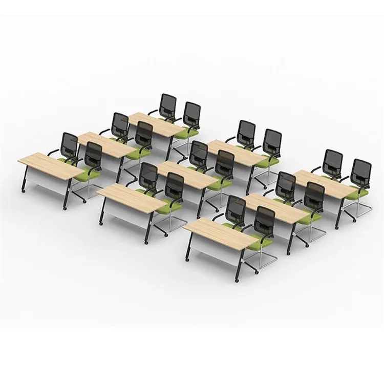 Movable Conference Table Conference Room Table Modern Folding Conference Table Study Desk Office Desks and Workstations