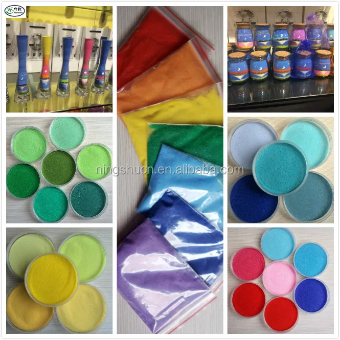 Pure Color Quartz Granules Sand Silica Sand for Epoxy Floor Coating