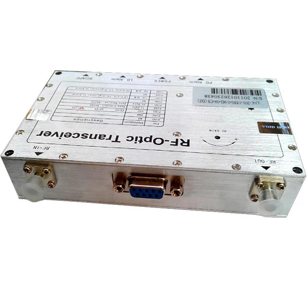 Digital Broadcasting Single Fiber 47MHz to 2700MHz RF over Optical Transceiver