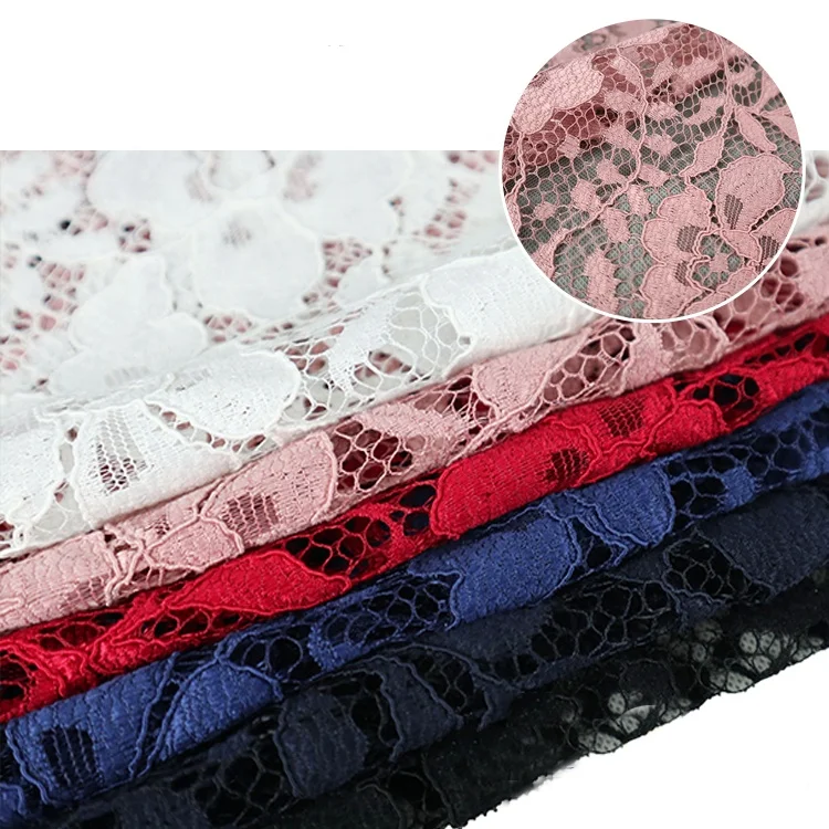 Popular Designs Embroidered Irish Different Types of Austrian Dress Lace Fabric