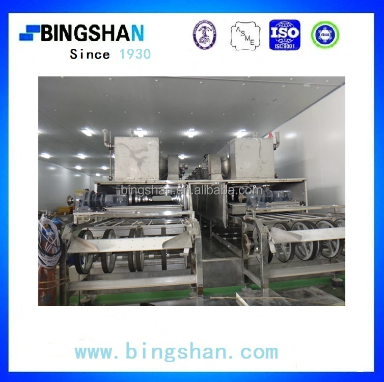 2000 кг новые технологии высокая эффективность туннель быстро морозильник IQF техники