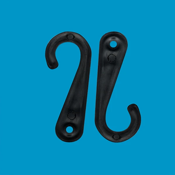 Пластиковые Широкий J крючки для полотенец