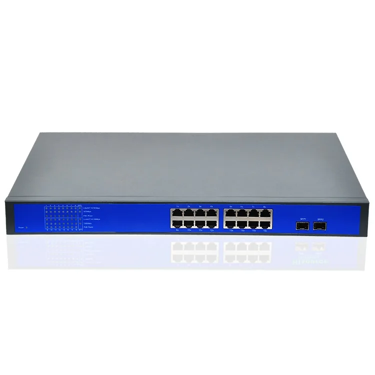 
RTL8382L + RTL8218B + RTL8231 16-портовый гигабитный Ethernet POE сетевой коммутатор PCBA обслуживание OEM ODM изготовленный на заказ 