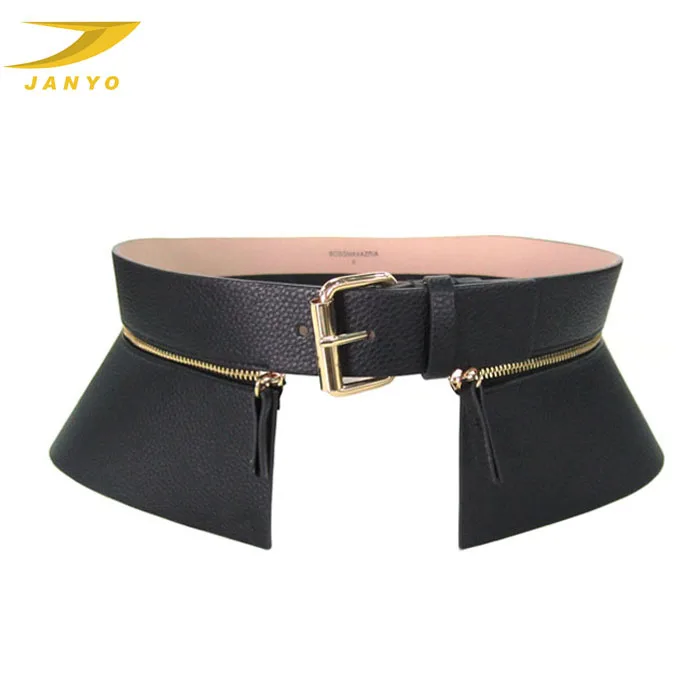 WAIST BELTS Professional Customized Name Belts Popular Funky Luxury Black Wide Belt for Women