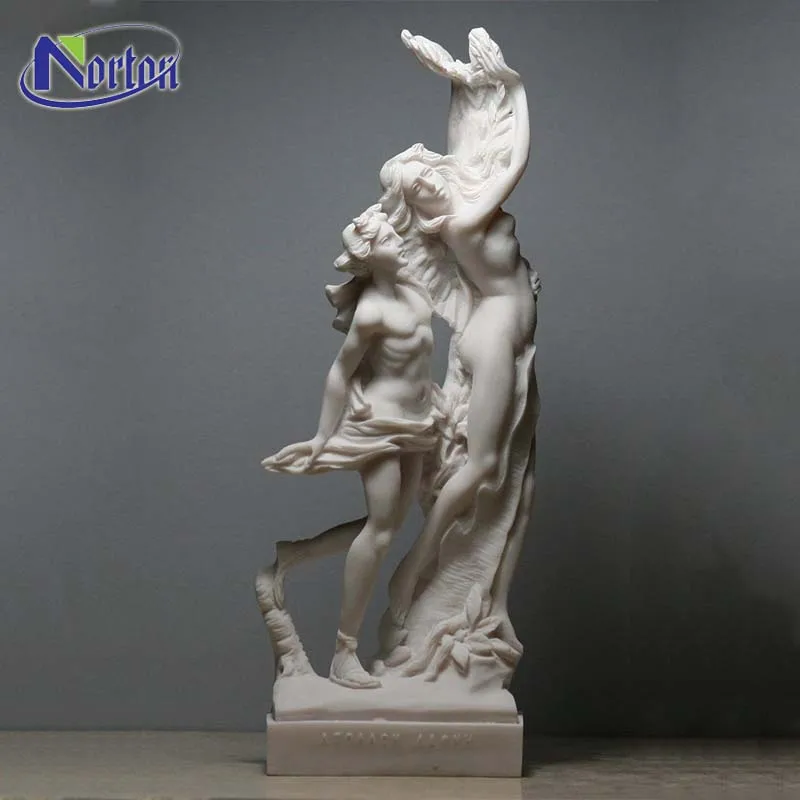 Famous Statue Ancient Greek Mythological Figure God Sculpture Marble Sculpture of Apollo and Daphne