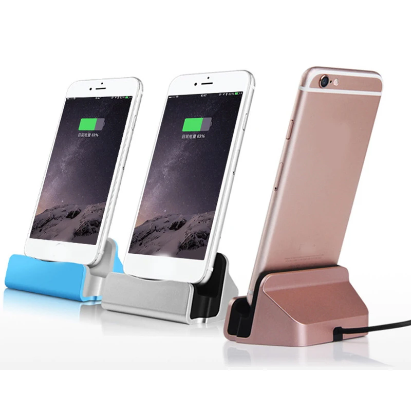 Dock For Apple Iphone 5 5s Se 6 7 6s Plus 7plus Sync Data Charging Dock  Station Desktop Docking Charger Usb Cable - Buy Dock For Apple,Docking  Charger,Charging Dock Station Product on