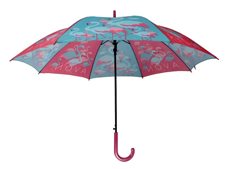 Yubo 23 Inch Cheap Promotionial Full Color Imprint Rainy Umbrella
