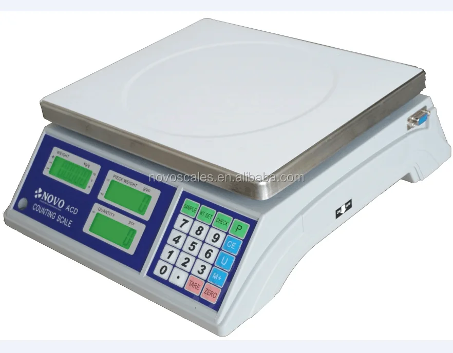 Best Selling NOVO ACD Digital Counting Scale LCD Display RS232 LP Printer