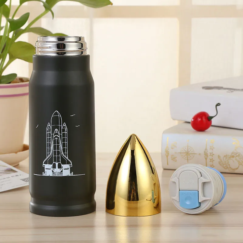 Bullet Shaped Water Bottle Vacuum Flask New in Box