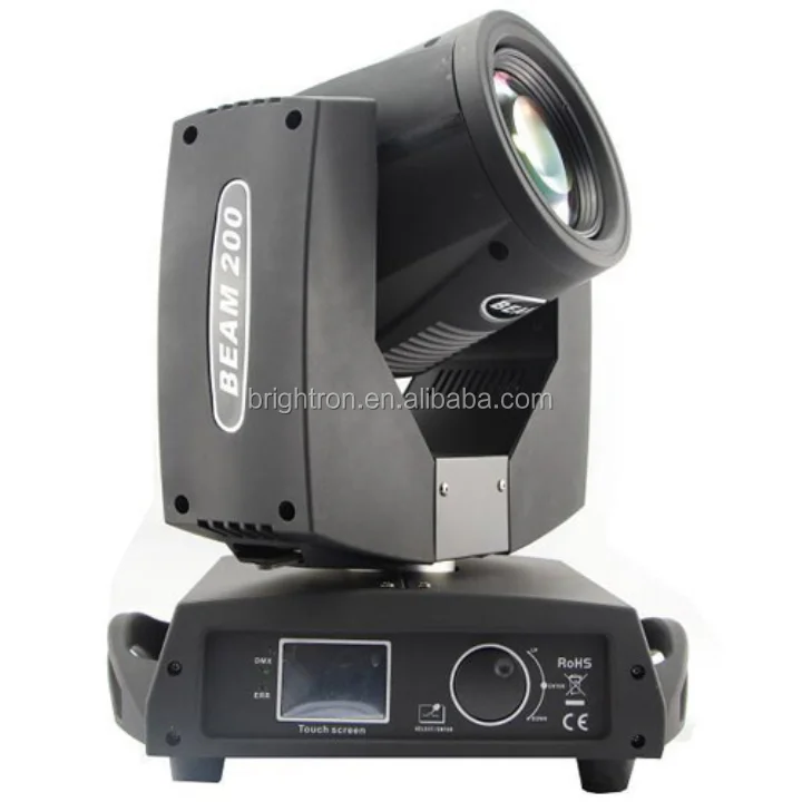 High-end Configuration 200w Sharpy 5r Beam Moving Head Light, Moving Head Light Stage Effect Robot