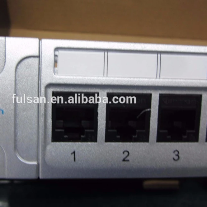 Высокое качество 24 порта cat5e cat6 Серебряная