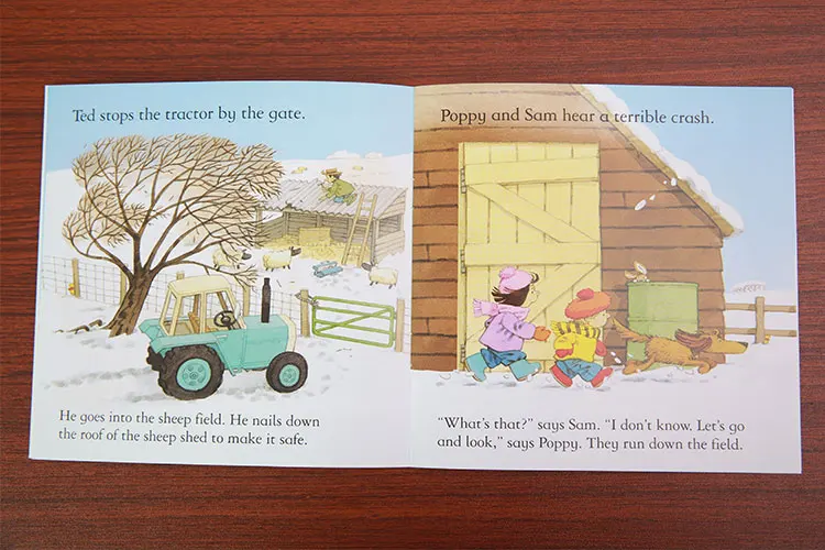 Custom Hardcover Book Printing Full Color Kid Story Books Printed Children Board Book
