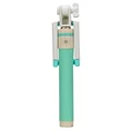 2016 New Self wire phone pole Universal Self folding lever selfie stick For iPhone Samsung HTC