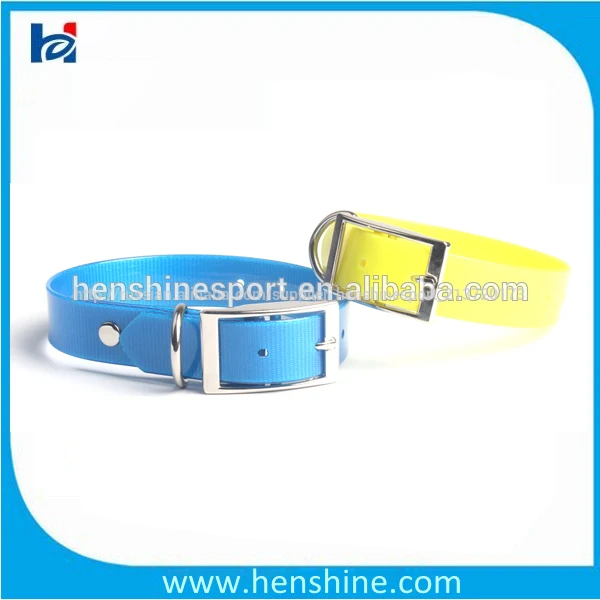 горячая продажа водонепроницаемый тпу покрытием лямки шипами воротники собака коёи