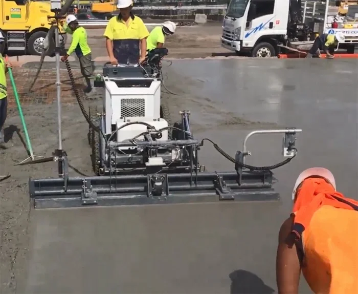 Лазерная машина для выравнивания и вибрации Бетонного Пола