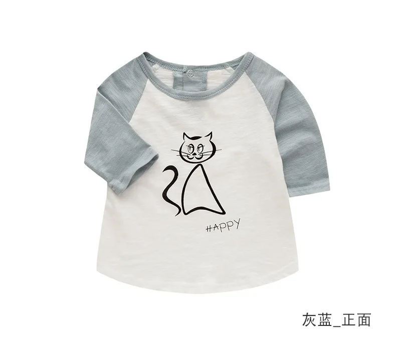 Детская одежда, детская куртка из чистого хлопка, летняя одежда для мальчиков и девочек, футболка для новорожденных