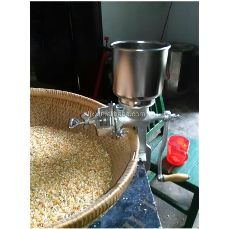 manual maize grinding machine