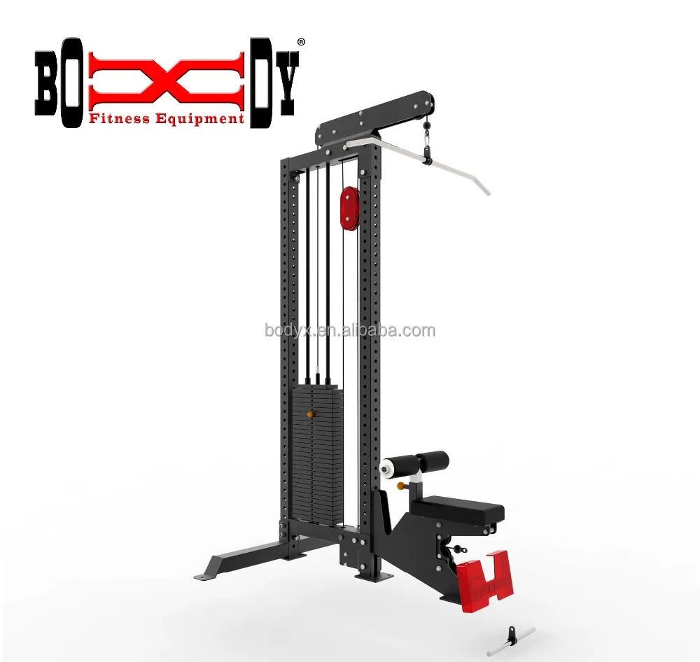 lat pulldown with low row