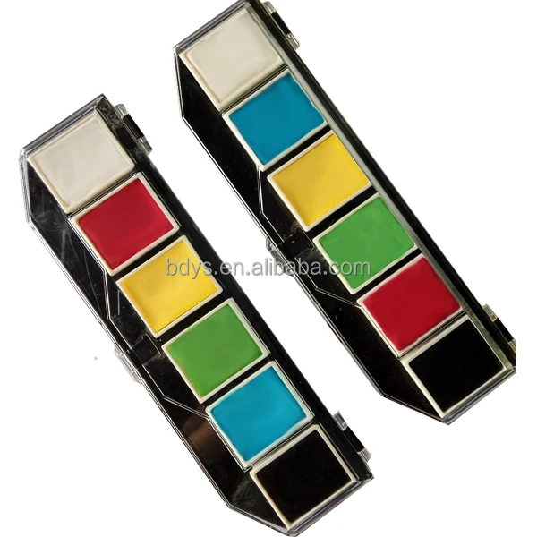 High Quality Design Particular Multicolor Chinese Face Painting Nude Woman Body Face Paint