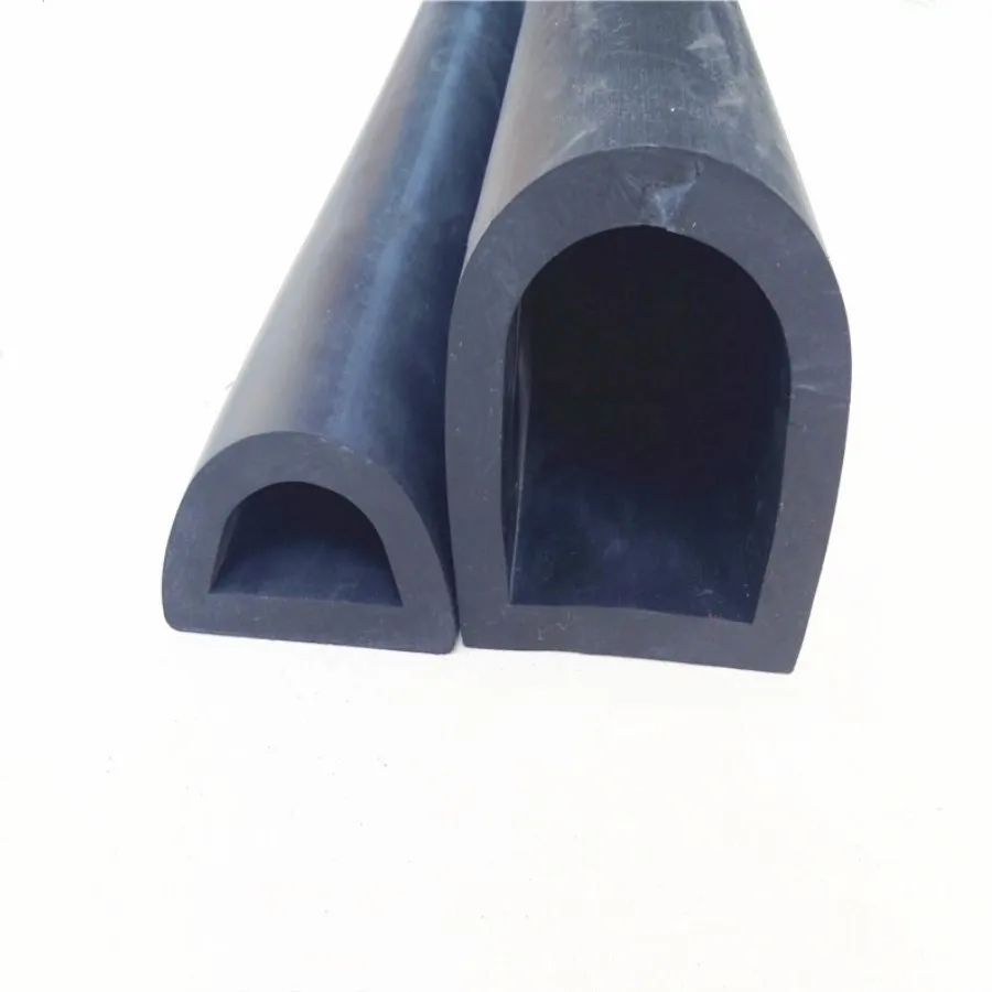 Paraurti In Gomma A Forma Di D 70x40mm Profilo In Gomma Solida Per Barca - Foto 6