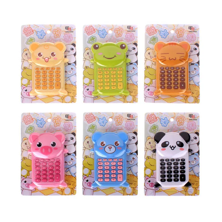 Cute Animal Shaped Calculator ,slide Calculator