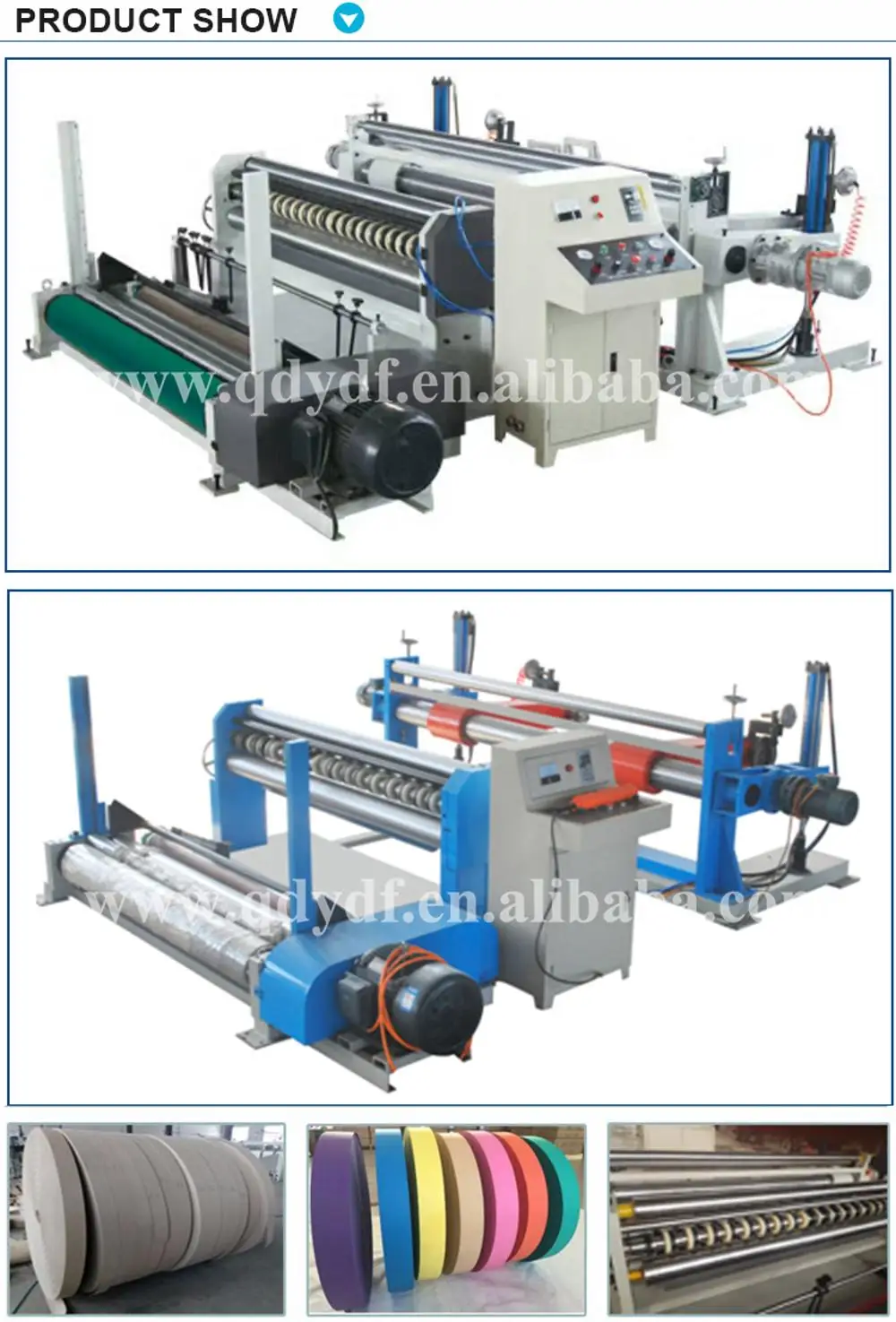 High Speed Automatic Jumbo Kraft Paper Roll Slitting Rewinding Machine
