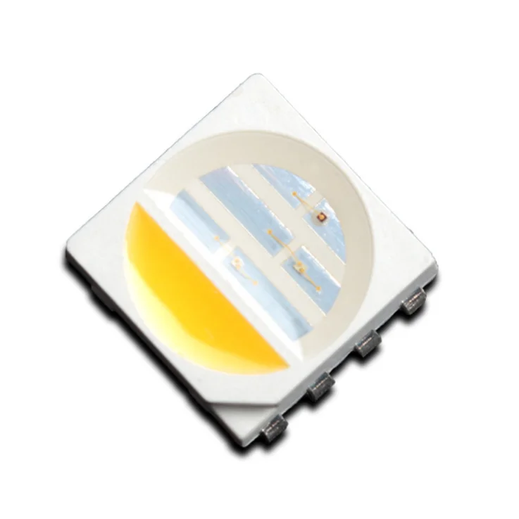 10 PZ Led SMD 5050 PLCC-6 Blu Blue 3V 0,2W 3 Chips - Foto 7