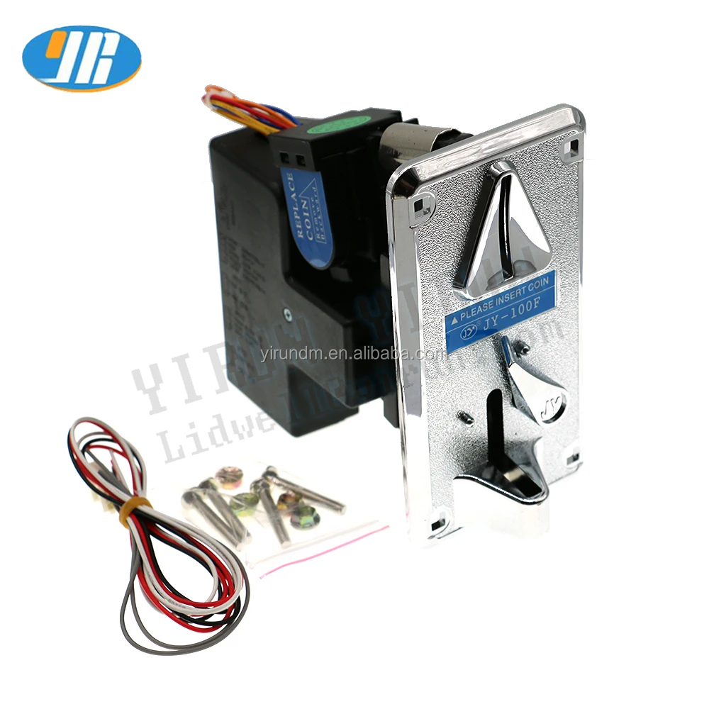JY100F コインコンパレーター 電子式コインセレクター コインセレクター ケーブルネジ付き 最安値