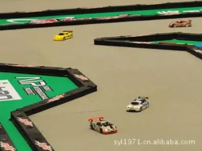 Track Mini Mobil Rc Dalam Ruangan dengan 1/10 atau 1/28 Rc Car Road Racing  Track