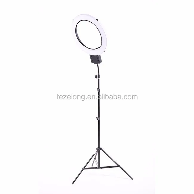 Nanguang regolabile in altezza Fotocamera-supporto per lampada ad anello Lampada Studio 