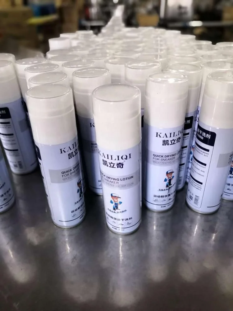 Нейтральная формула, оптовая продажа с завода, пенопластовый очиститель для обуви для белой обуви