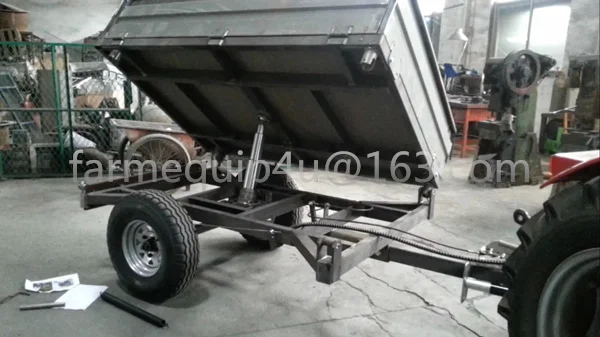 3-Way Tipper Trailer トラクター用油圧ダンプサイドティッパー