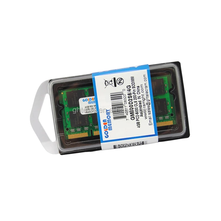 Low Density Sodimm DDR2 533 667 800 Mhz 4GB Memory Ram